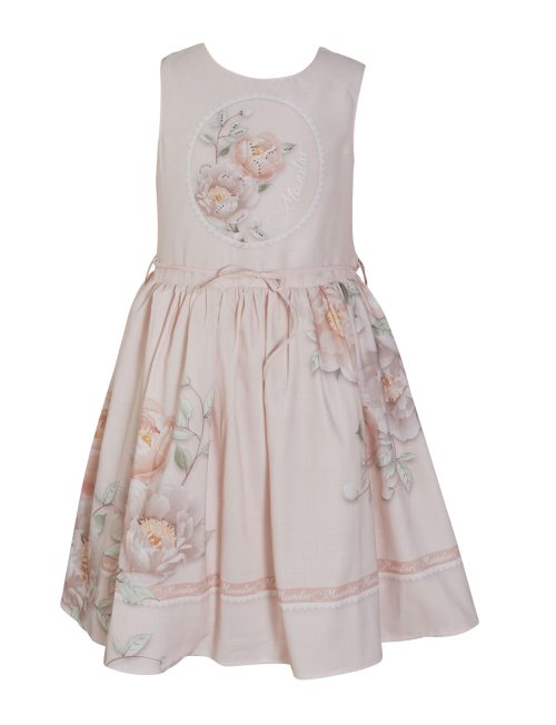 RESTART Φόρεμα Ροζ με Ασορτί Τσαντάκι Πλάτης