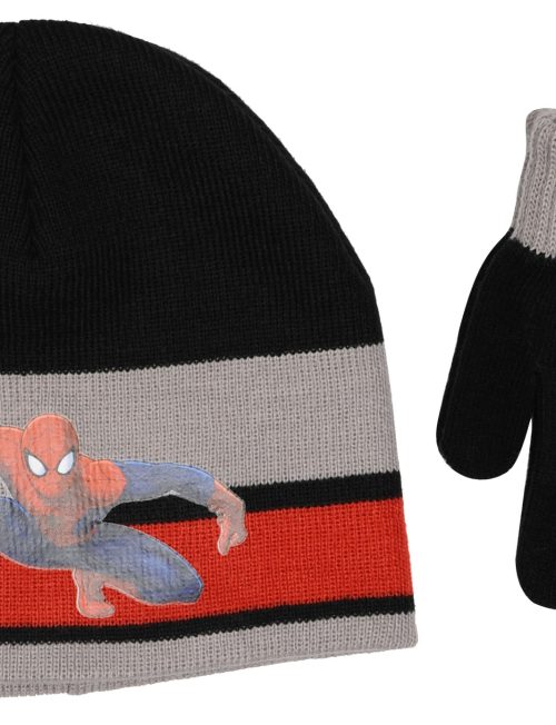 Σετ Spiderman Σκούφος και Γάντια